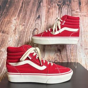 Vans Sk8 Hi Sneakers Womens Sz 8
